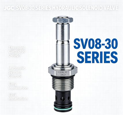 SV08-30シリーズねじ込みカートリッジ式油圧ソレノイドバルブ