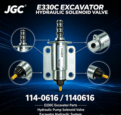 E330C エグババター部品 ソレノイドバルブ 液圧ポンプ ソレノイドバルブ 114-0616 1140616