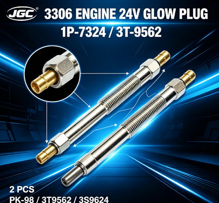 1P-7324 3T-9562 24V 発光プラグ 2 PCS 3306 エンジン SONOCMP ディーゼル発光プラグ PK-98 3T9562 3S9624 7M1634 9H4577 掘削機部品