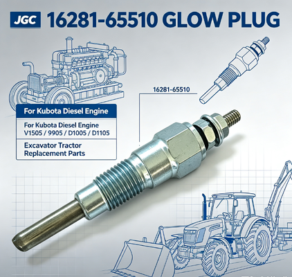 16281-65510 クボタディーゼルエンジン V1505 D905 D1005 D1105 掘削機 トラクター 交換部品用グロープラグ
