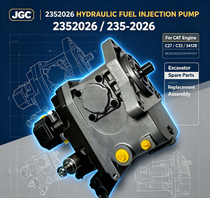 235-2026 油圧燃料噴射ポンプ CAT Caterpillar エンジン C27 C32 3412E 用 掘削機スペアパーツ