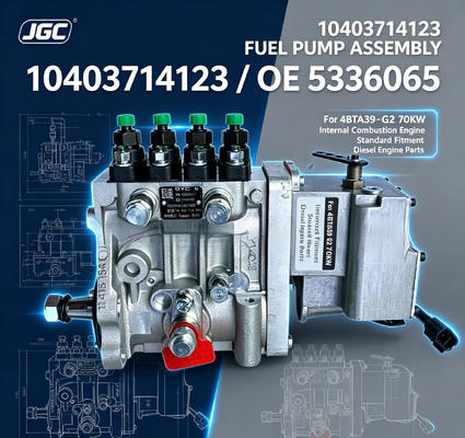 10403714123 OE 5336065 4BTA39-G2 70KW 燃料ポンプアセンブリ 内燃機関用標準装備