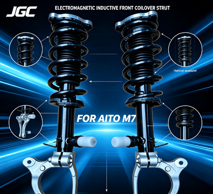 AITO M7 車両サスペンション用 電磁誘導式フロントコイルスプリングストラットアセンブリ 減衰力調整式ショックアブソーバー