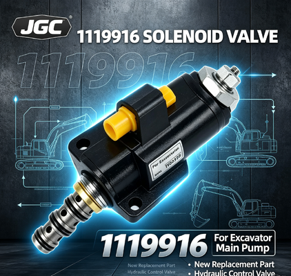1119916 エグババター主ポンプ用の電磁弁 新品交換部品