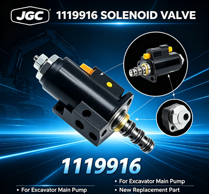1119916 エグババター主ポンプ用の電磁弁 新品交換部品