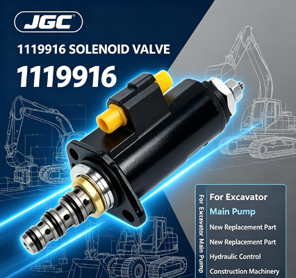 1119916 エグババター主ポンプ用の電磁弁 新品交換部品