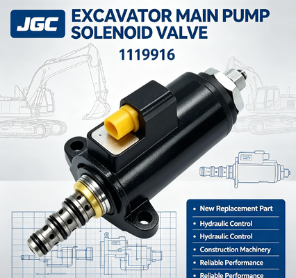 1119916 エグババター主ポンプ用の電磁弁 新品交換部品