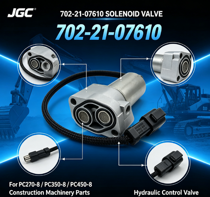 702-21-07610 建設機械部品 エグババター PC270-8 PC350-8 PC450-8用の電磁弁