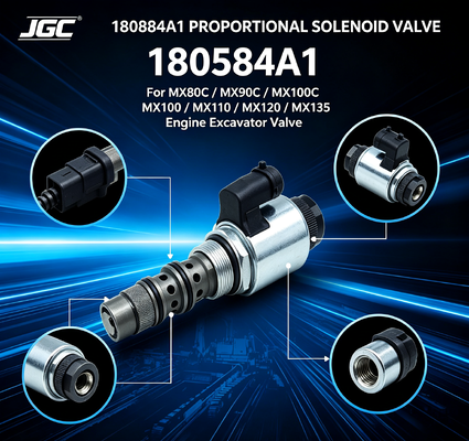 180584A1 MX80C MX90C MX100C MX100 MX110 MX120 MX135 エンジン掘削機バルブ用スペアパーツ