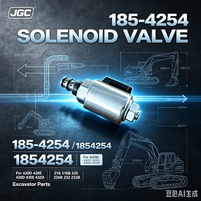 1854254   ホットセール  掘削機用ソレノイドバルブ  スペアパーツ  420D 420E 424D 430D 430E 432D 216 216B 226 226B 232 232B