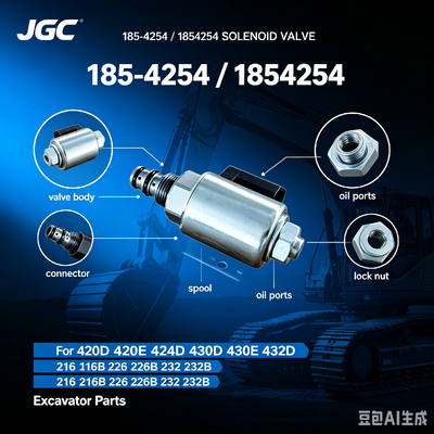 1854254   ホットセール  掘削機用ソレノイドバルブ  スペアパーツ  420D 420E 424D 430D 430E 432D 216 216B 226 226B 232 232B