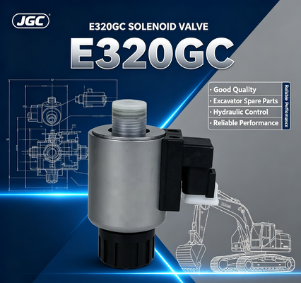 E320GC 高品質の掘削機のスペアパーツ ソレノイドバルブ