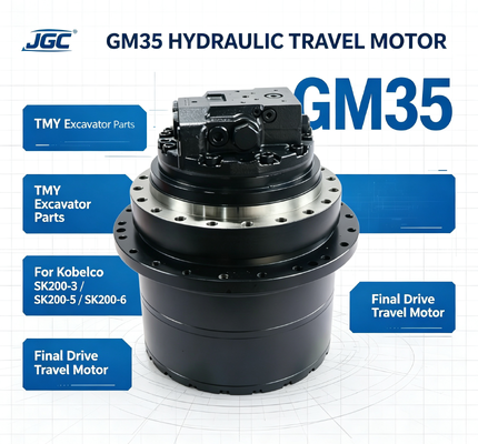 GM35 エグババターの部品 コベルコ用の液圧移動モーター SK200-3 SK200-5 SK200-6と互換性