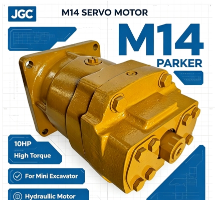 M14パーカーサーボモーター 10hp 高トルク油圧モーター ミニ油圧ショベル用