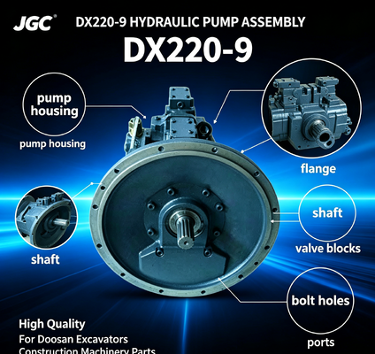 DX220-9 高品質 旧型油圧ポンプアセンブリ ドーザン油圧ショベル用 建設機械部品