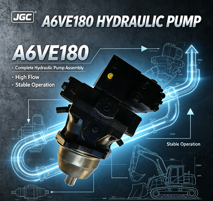 A6VE180 完全な水力ポンプ組成 高流量安定運転
